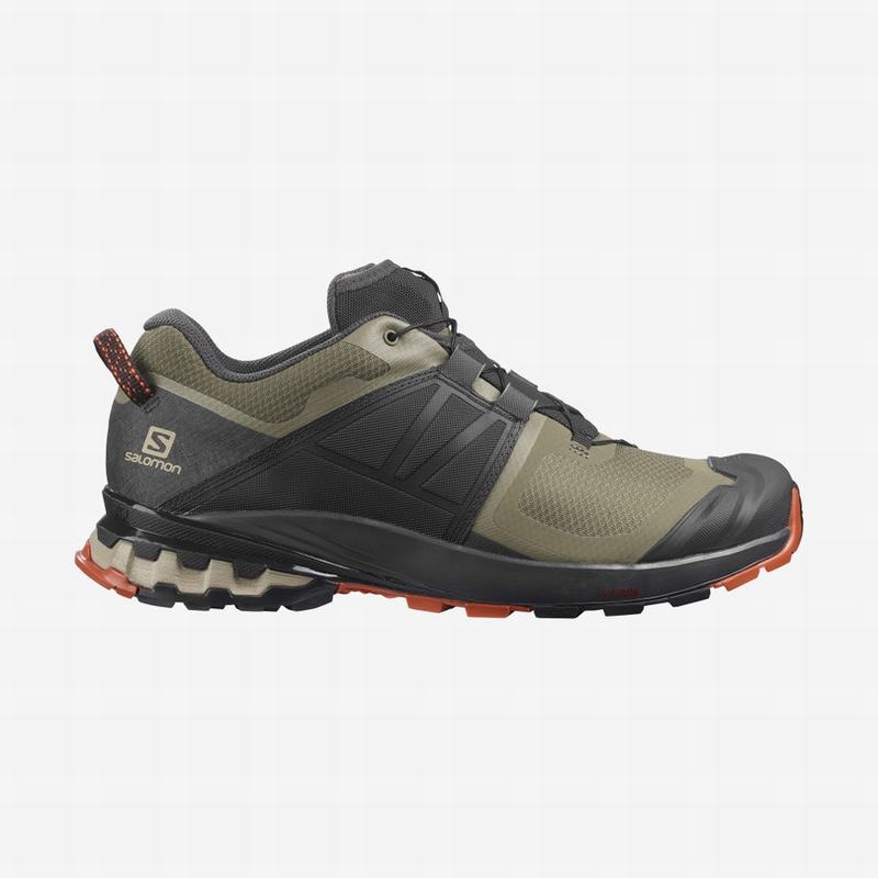 Zapatillas Trail Running Salomon Hombre Verde Oliva / Negras - Salomon Argentina XA WILD ,891250-CYK